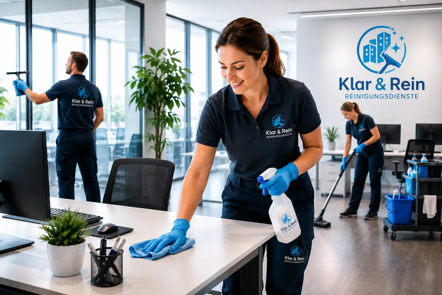 Professionelle Büroreinigung durch Klar und Rein